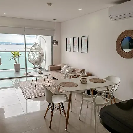 1bd Amazing View-modern Apt-luxury Building Cartagena