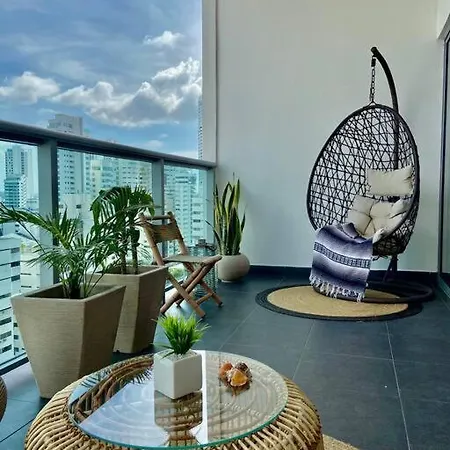 1bd Amazing View-modern Apt-luxury Building Apartamento Cartagena