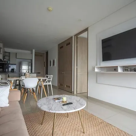1bd Amazing View-modern Apt-luxury Building Apartamento Cartagena