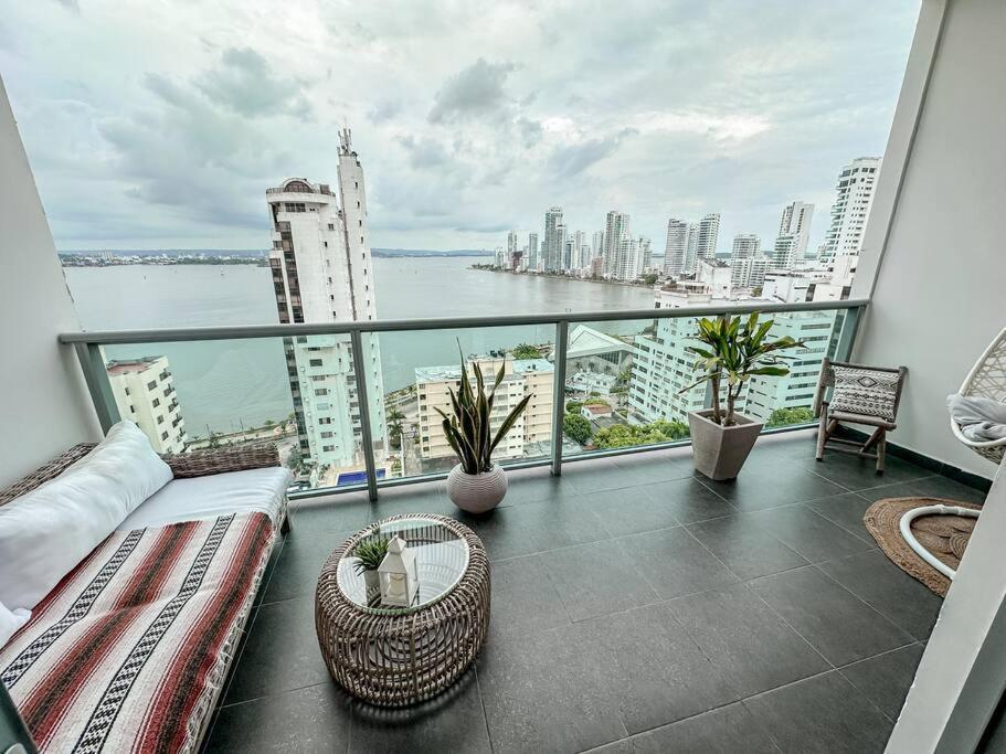 1bd Amazing View-modern Apt-luxury Building * Cartagena