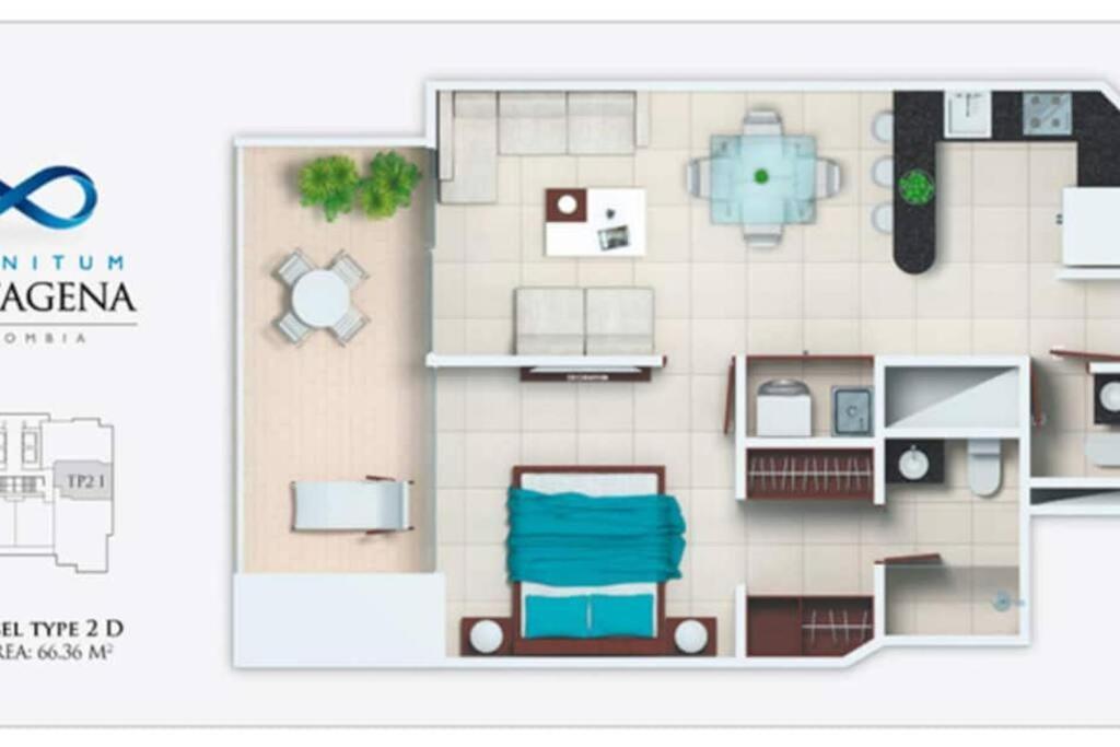 Apartamento 1bd Amazing View-modern Apt-luxury Building *