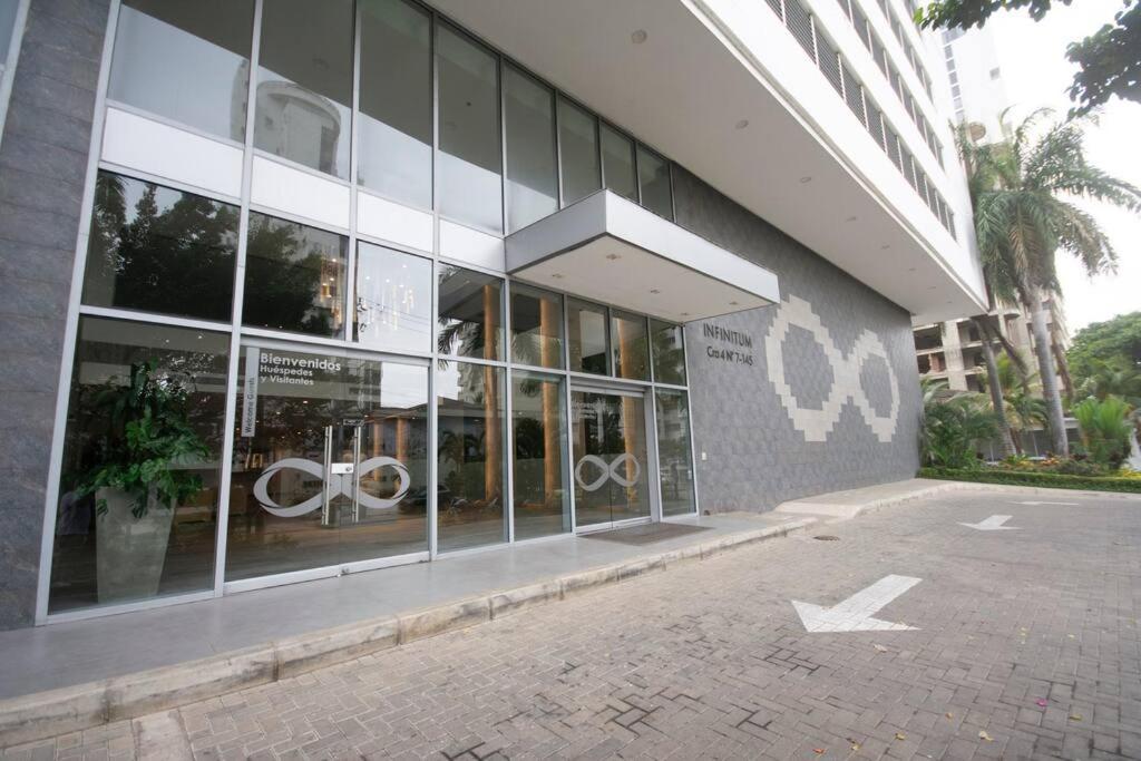1bd Amazing View-modern Apt-luxury Building Apartamento Cartagena