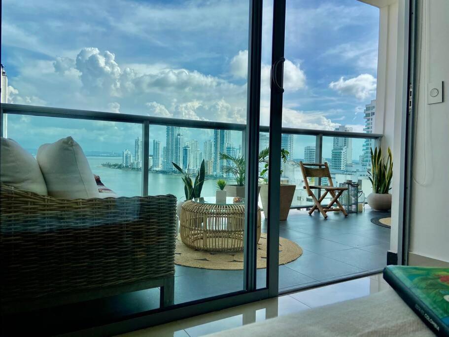 Apartamento 1bd Amazing View-modern Apt-luxury Building Cartagena